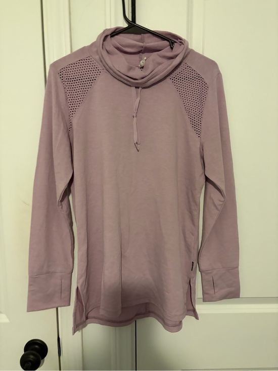 RBX Tops - RBX Lavender Pullover with Funnel Neck